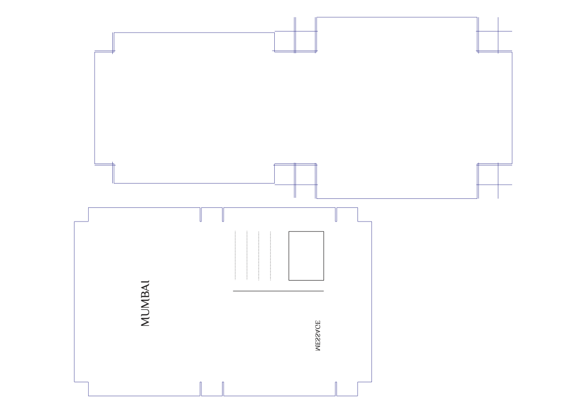 illustration of cut out for boxes